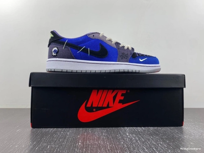MaikeSneakers Retro Williamson 1 Zion OG Low Voodoo Jordan DZ7292-420 0811